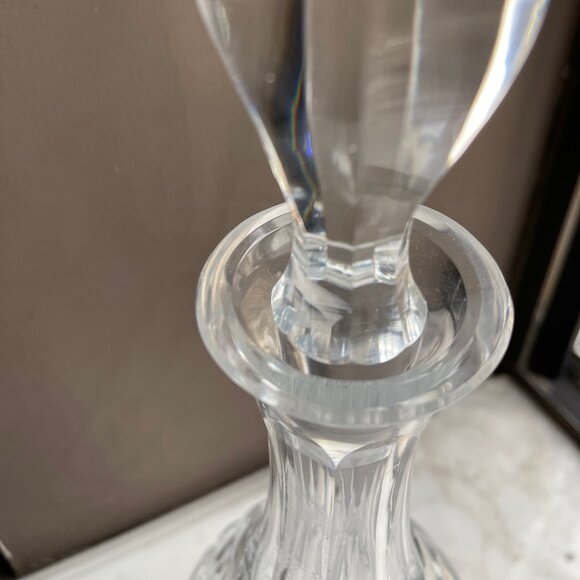 Midcentury Brilliant Cut Lead Crystal Decanter - Picture 11 of 13